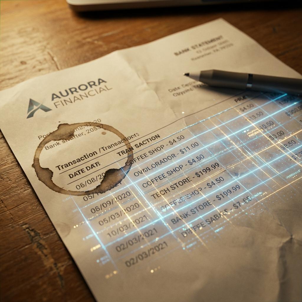 Bank Statement Analysis